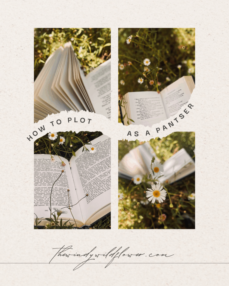 How to plot your book as a pantser